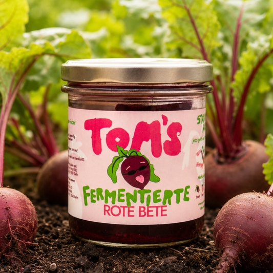 Tom's fermentierte Rote Bete Sticks | Bio, roh & nicht pasteurisiert